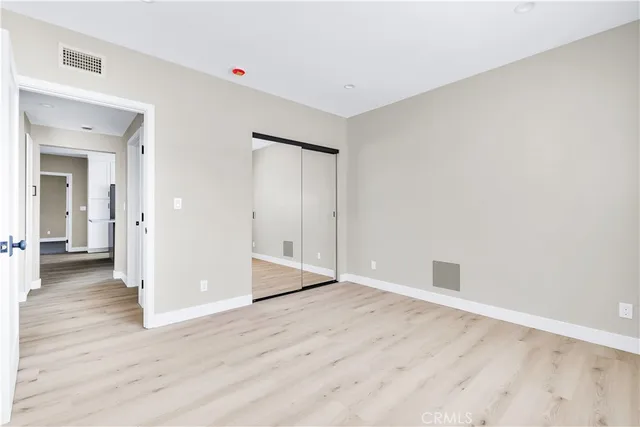 wooden floor in an empty room