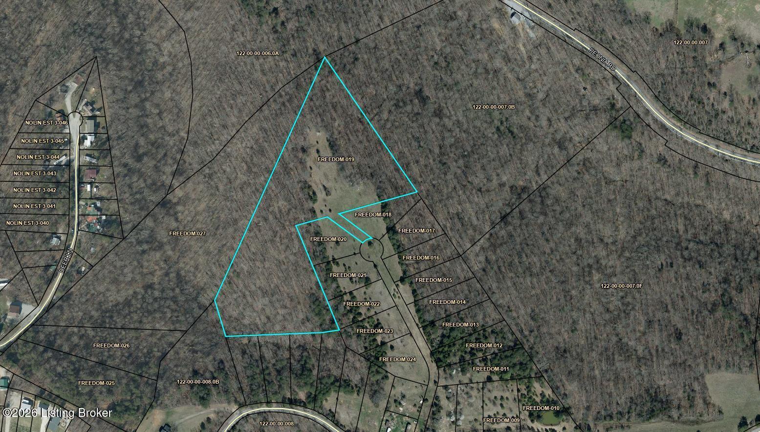19 Freedom Estate Road Clarkson, KY 42726 - Photo 4 of 4 lot 19map