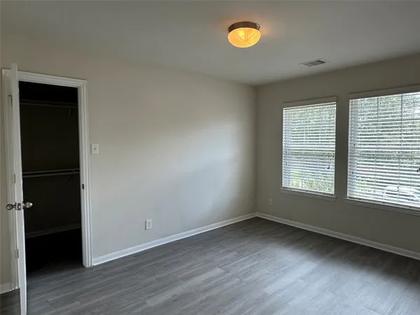 a view of a bathroom from the hallway
