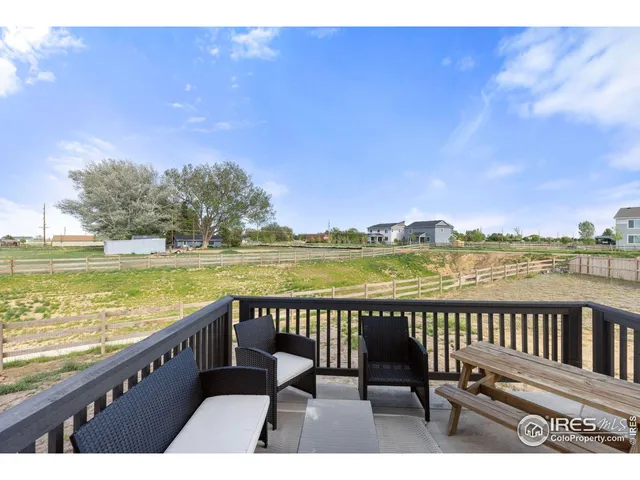 a view of outdoor space with ocean view
