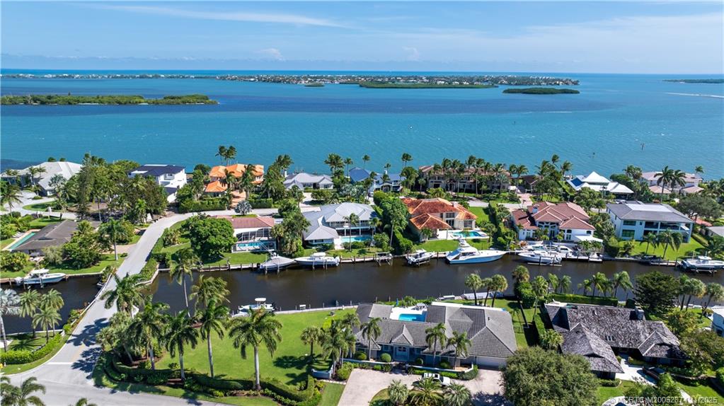 7 Island Road Stuart, FL 34996 - Photo 63 of 67 a view of a city and ocean view
