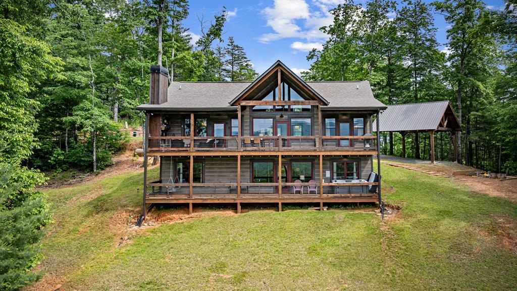 370 High Ridge Road Epworth, GA 30541 - Photo 49 of 61 front view of a house with a small yard