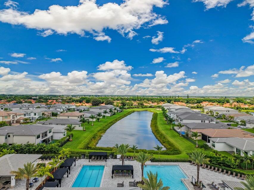 8593 Swinley Frst Way Boca Raton, FL 33434 - Photo 15 of 35 an aerial view of residential houses and outdoor space