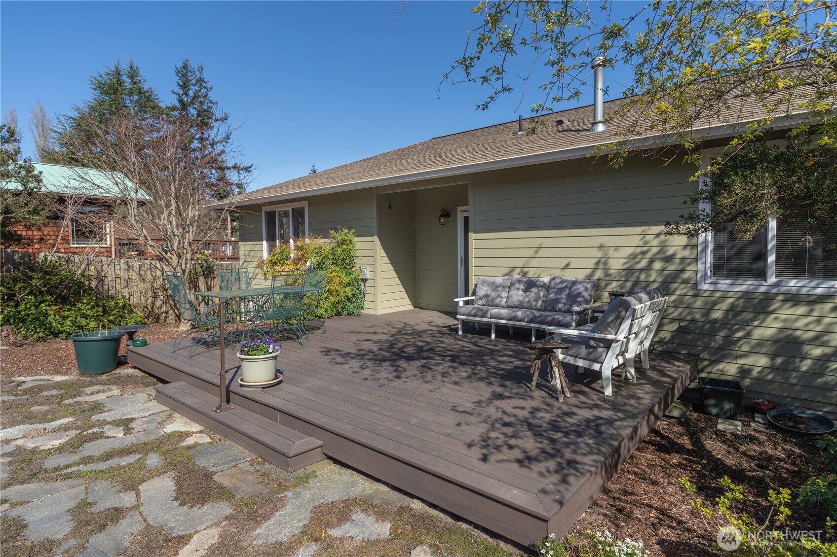 1355 Jackman Street Port Townsend, WA 98368 - Photo 35 of 38 a view of two chairs in the patio