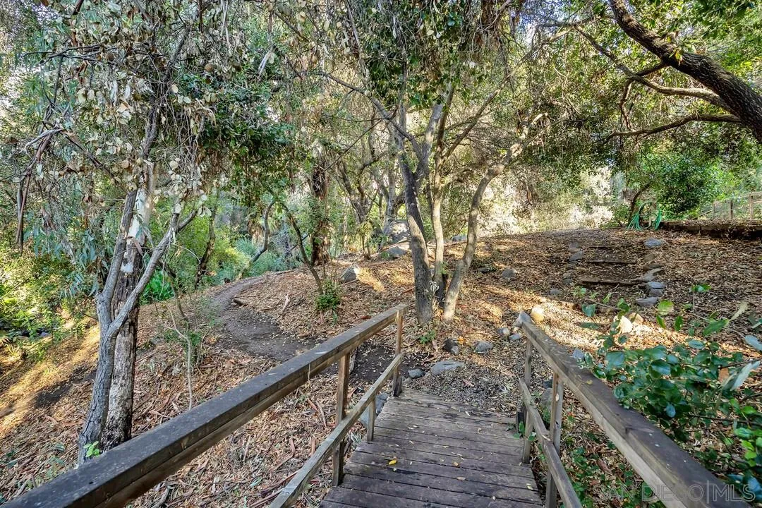 15867 Prairie Vista Road Poway, CA 92064 - Photo 54 of 70 a view of a wooden bridge