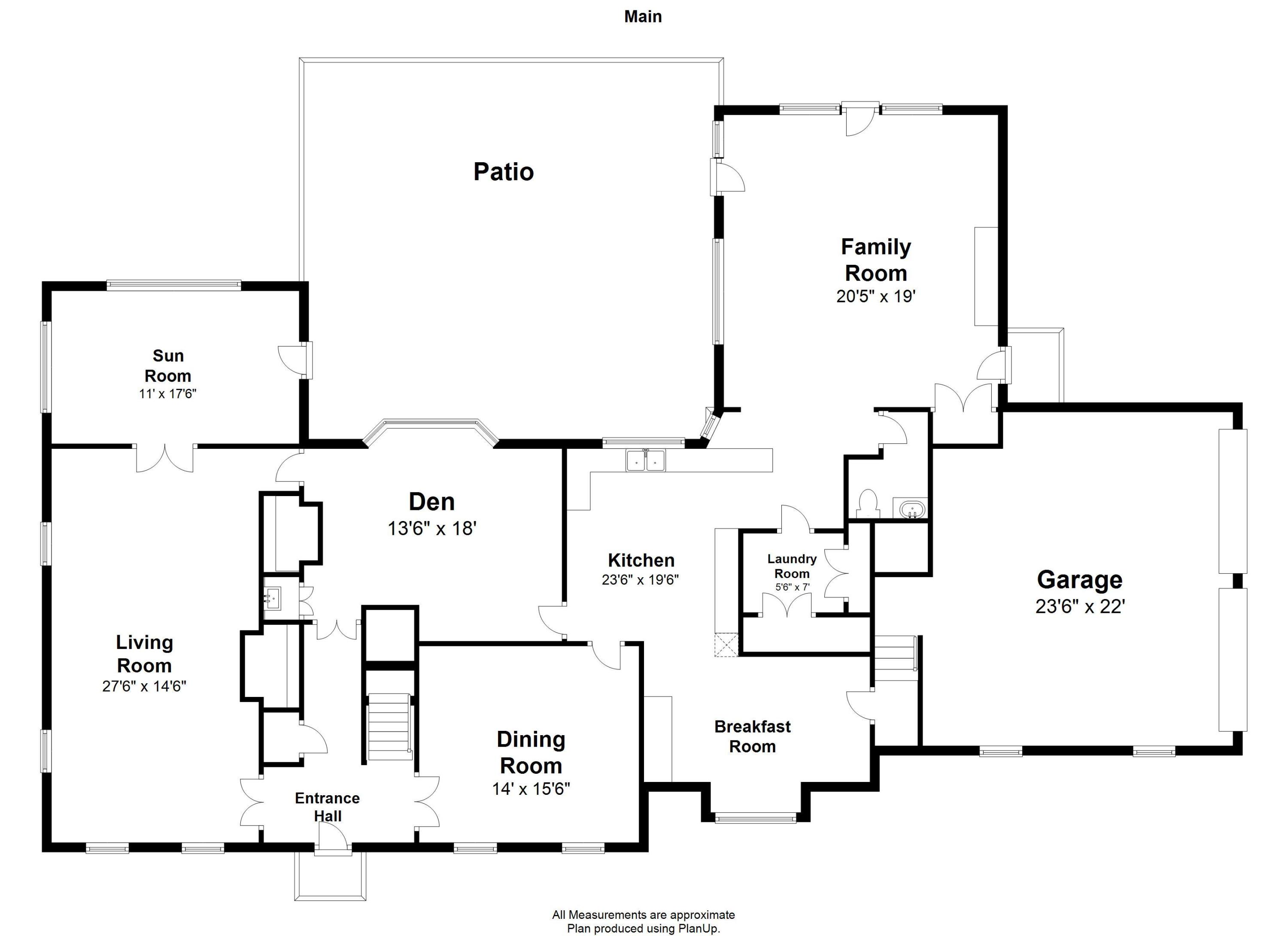 135 Mill Road New Canaan, CT 06840 - Photo 12 of 16 a picture of a floor plan