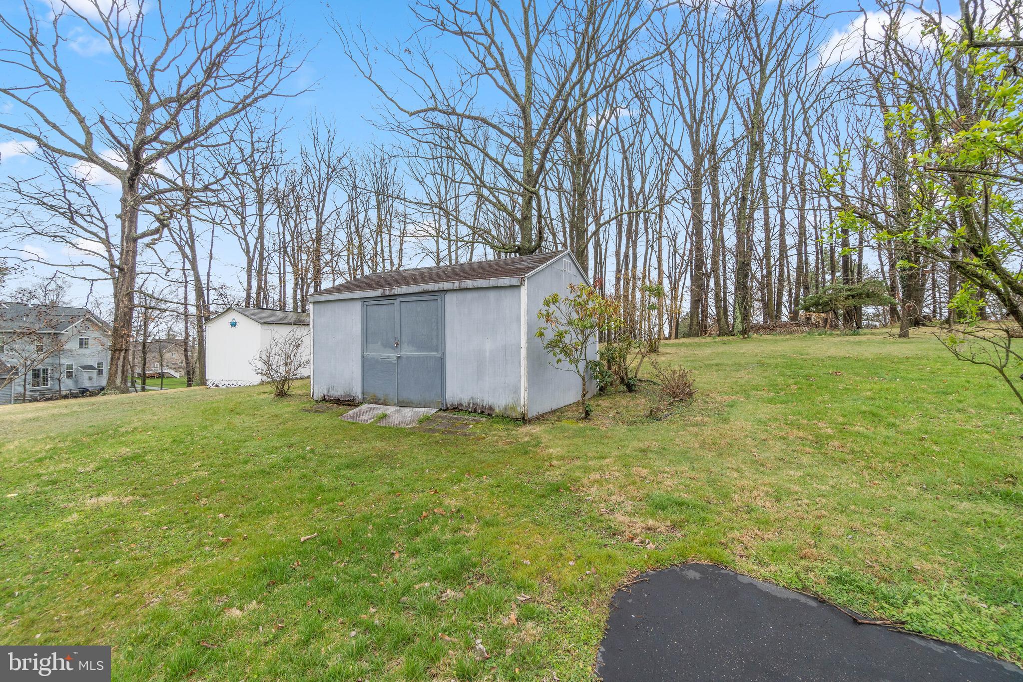 8553 Davis Road Columbia, MD 21045 - Photo 54 of 57 Backyard with Shed