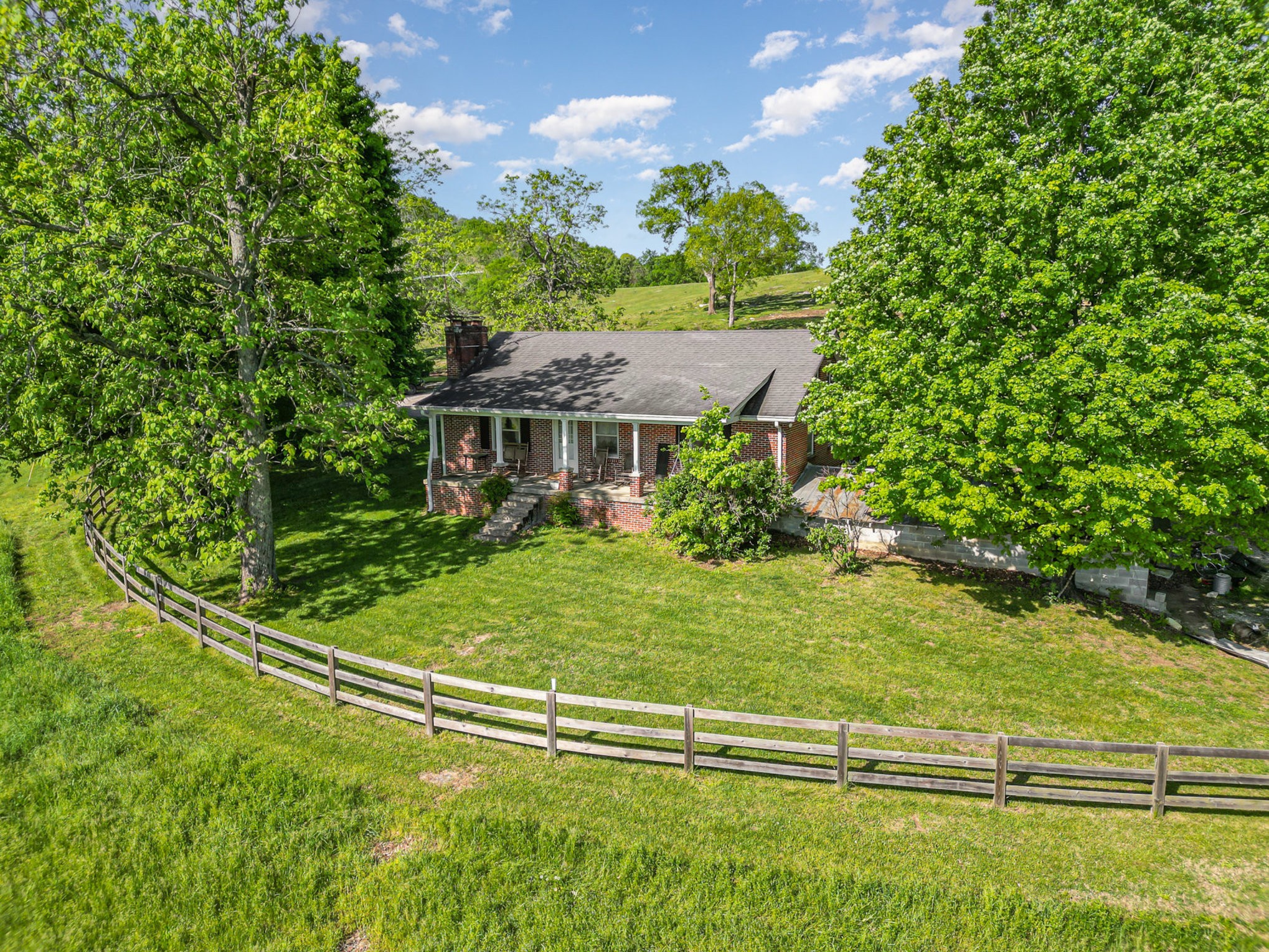 4481 Dyke Bennett Road Franklin, TN 37064 - Photo 2 of 24 a view of a house with a backyard