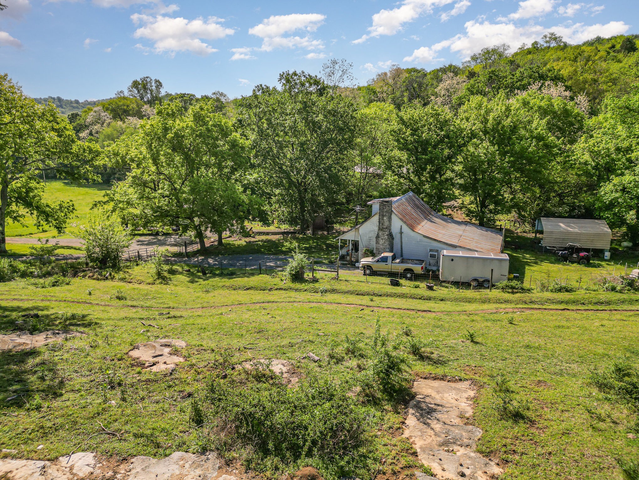 4481 Dyke Bennett Road Franklin, TN 37064 - Photo 6 of 24 a front view of a house with a yard