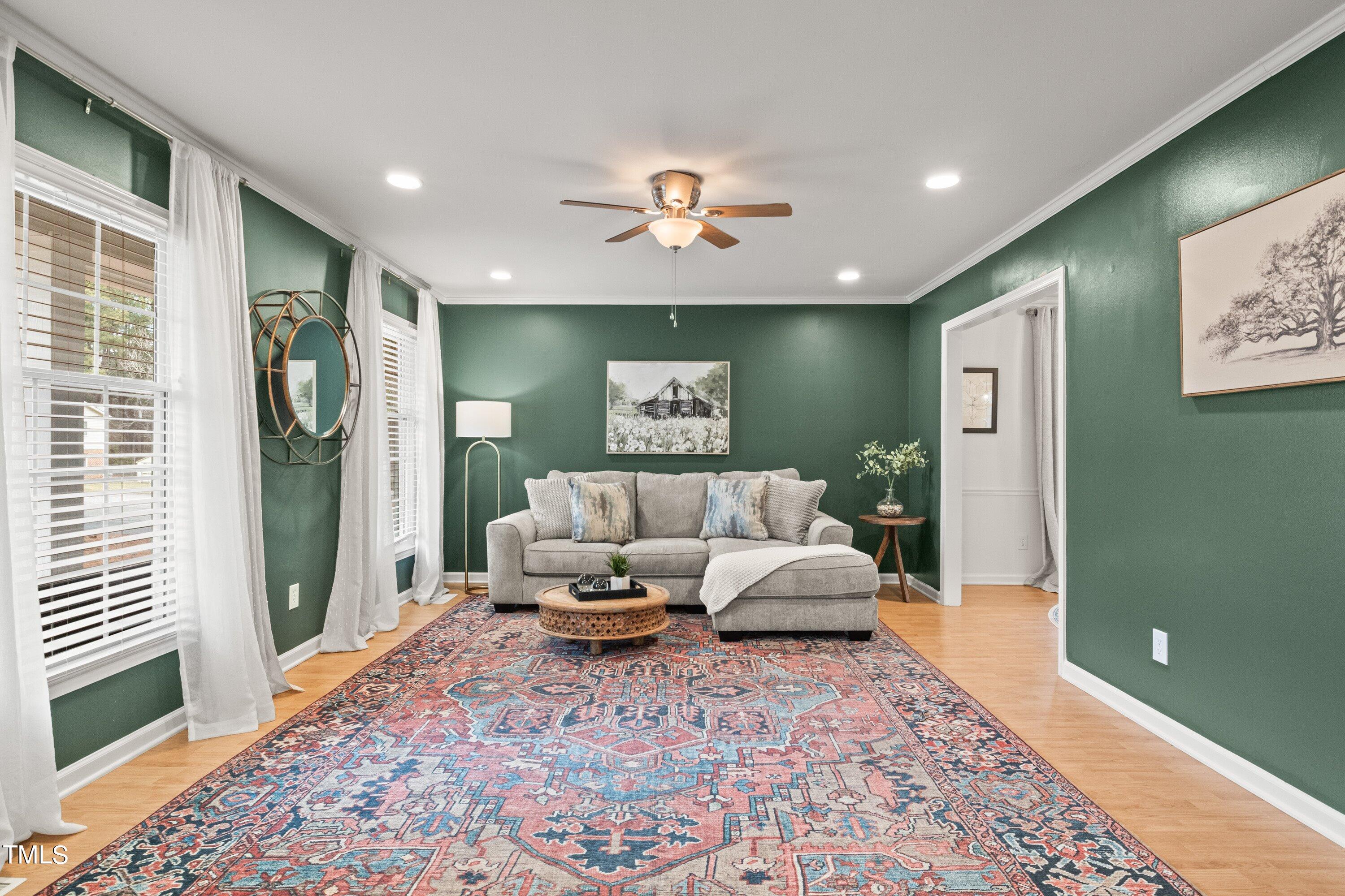 1 Kellom Court Durham, NC 27713 - Photo 14 of 33 a living room with furniture and a rug