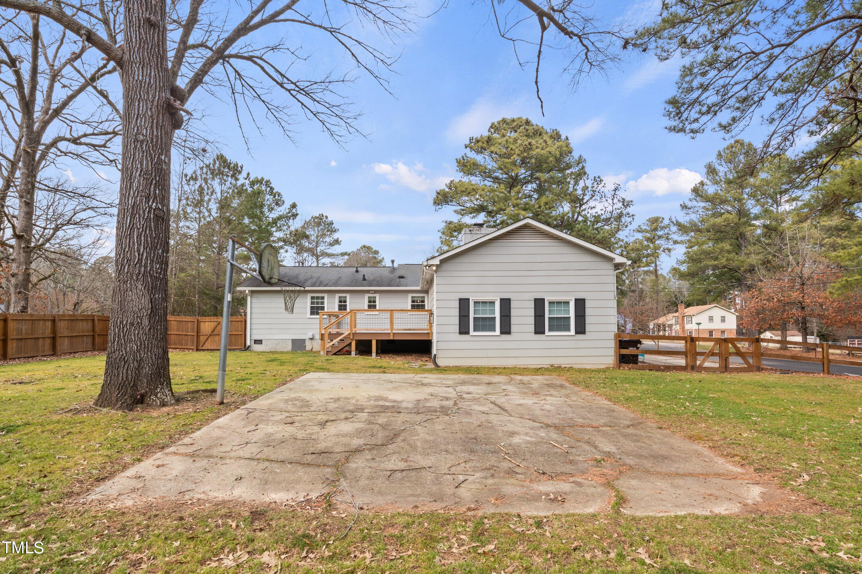 1 Kellom Court Durham, NC 27713 - Photo 27 of 33 a house view with a outdoor space