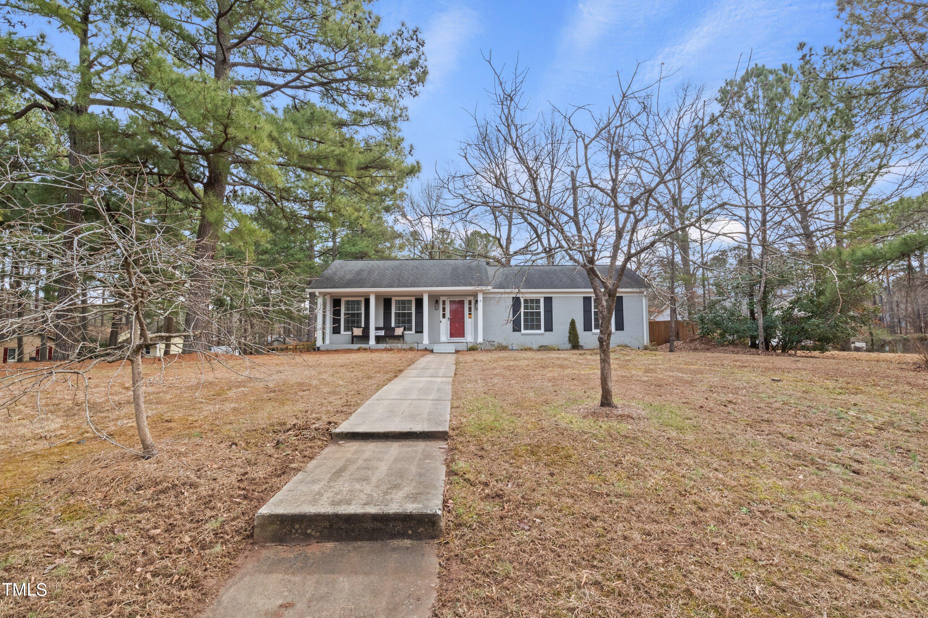 1 Kellom Court Durham, NC 27713 - Photo 6 of 33 a front view of a house with a yard