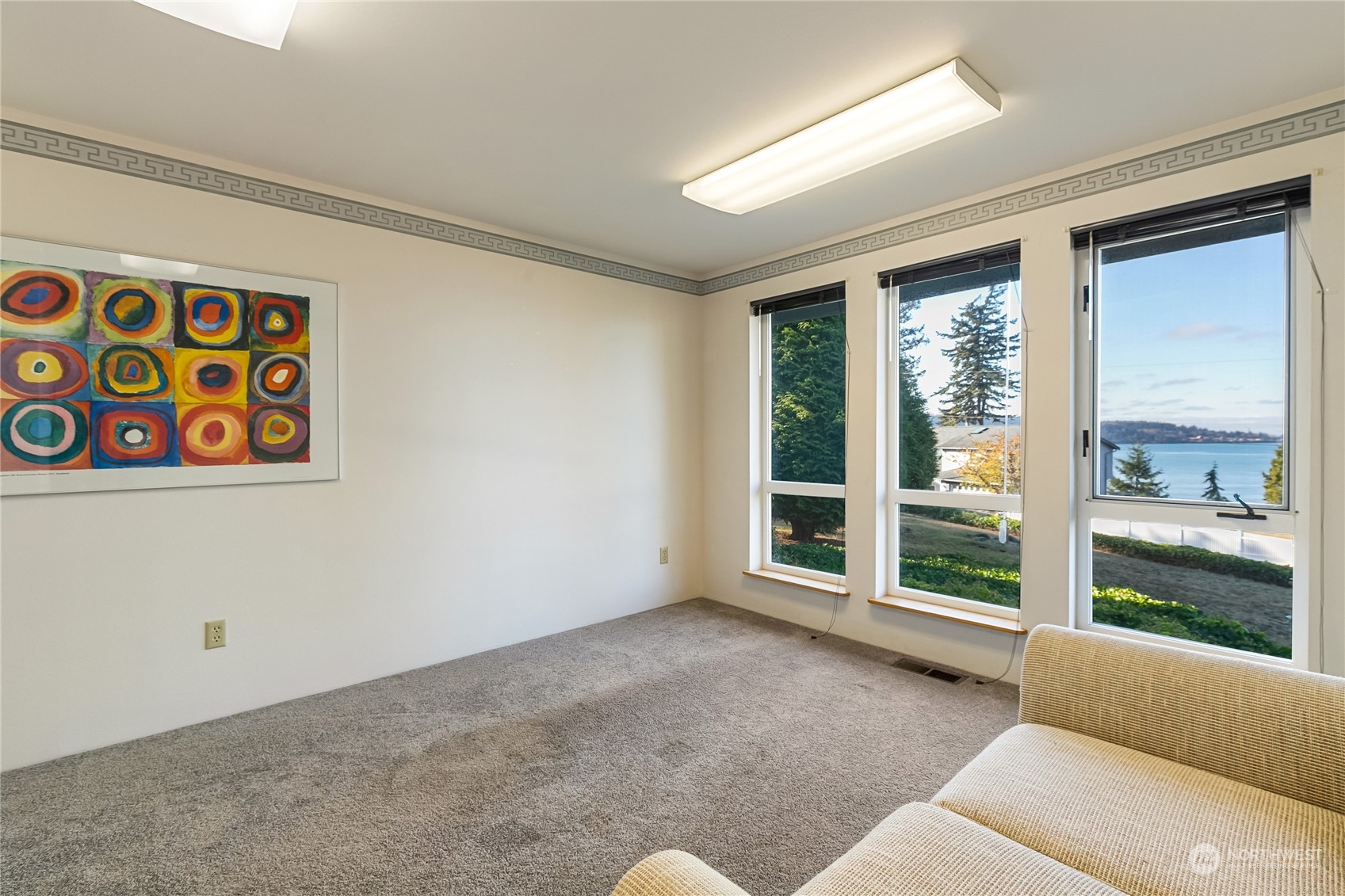 3376 Northgate Road Bellingham, WA 98226 - Photo 22 of 38 a living room with furniture and a large window