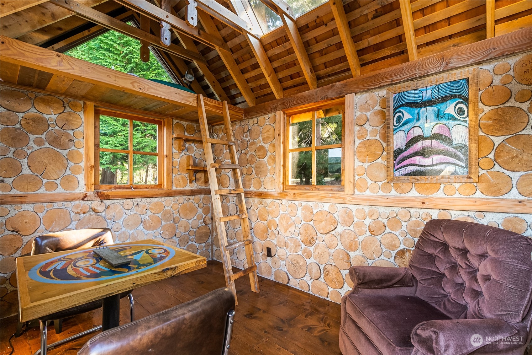 3376 Northgate Road Bellingham, WA 98226 - Photo 8 of 38 a living room with furniture and a wooden floor
