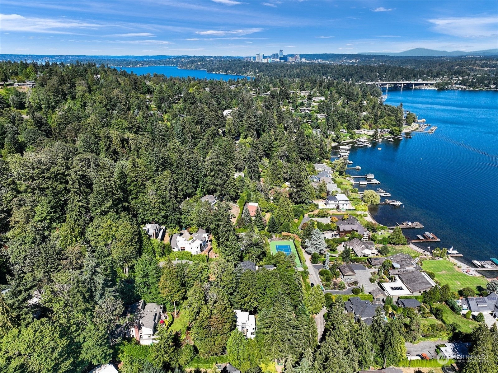 4431 Ferncroft Road Mercer Island, WA 98040 - Photo 3 of 40 a view of a city with ocean view