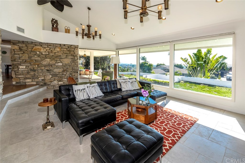 1425 Miramar Drive Fullerton, CA 92831 - Photo 3 of 55 a living room with furniture and a floor to ceiling window
