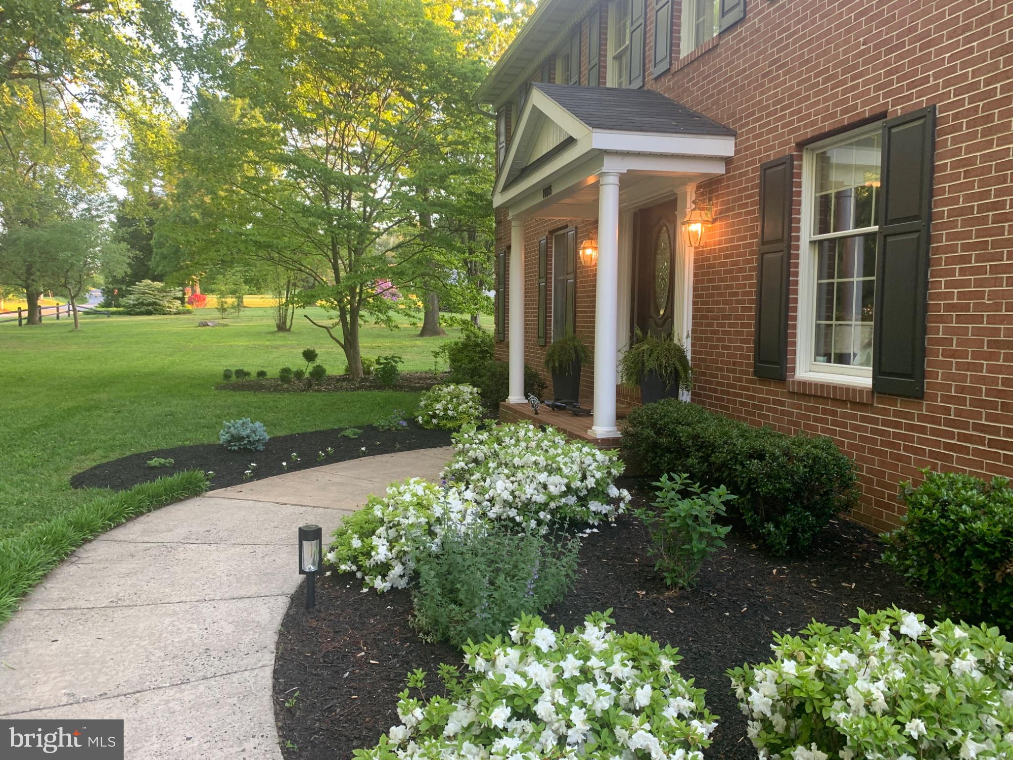 14615 Manor Road Phoenix, MD 21131 - Photo 51 of 54 Charming entrance with lush landscaping.