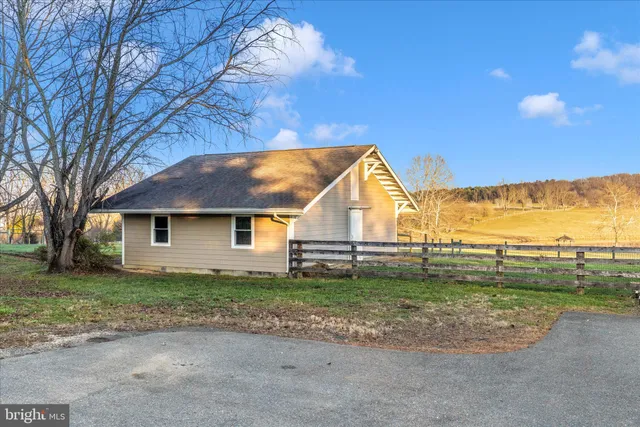 a view of balcony with wooden floor