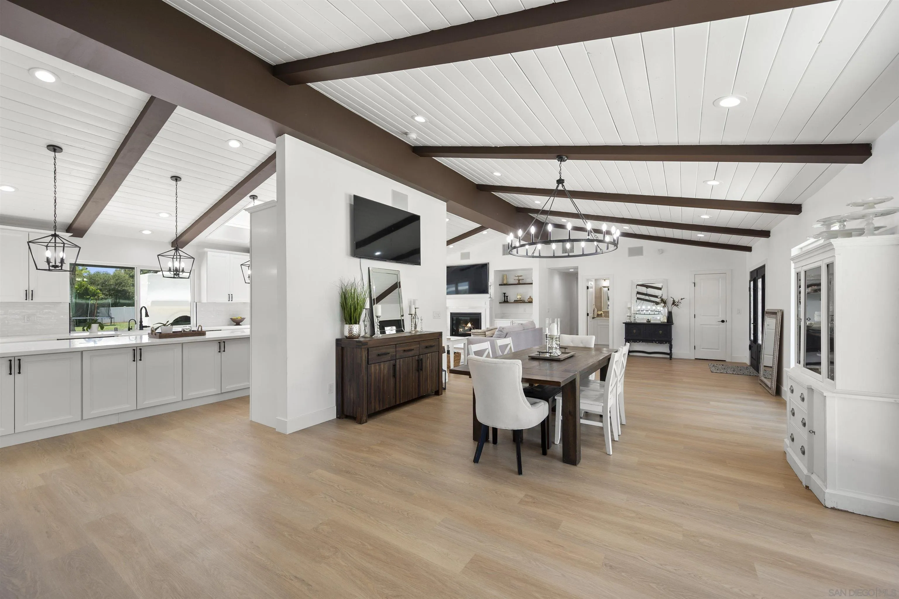 13367 Calle Colina Poway, CA 92064 - Photo 14 of 60 a view of a dining room with furniture window and wooden floor