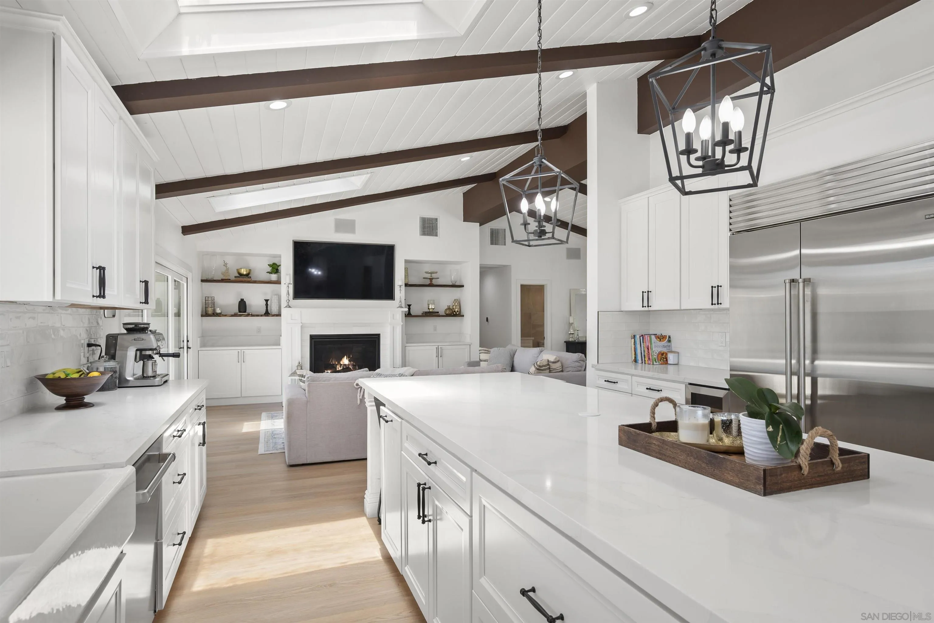 13367 Calle Colina Poway, CA 92064 - Photo 20 of 60 a kitchen with stainless steel appliances a sink stove and refrigerator