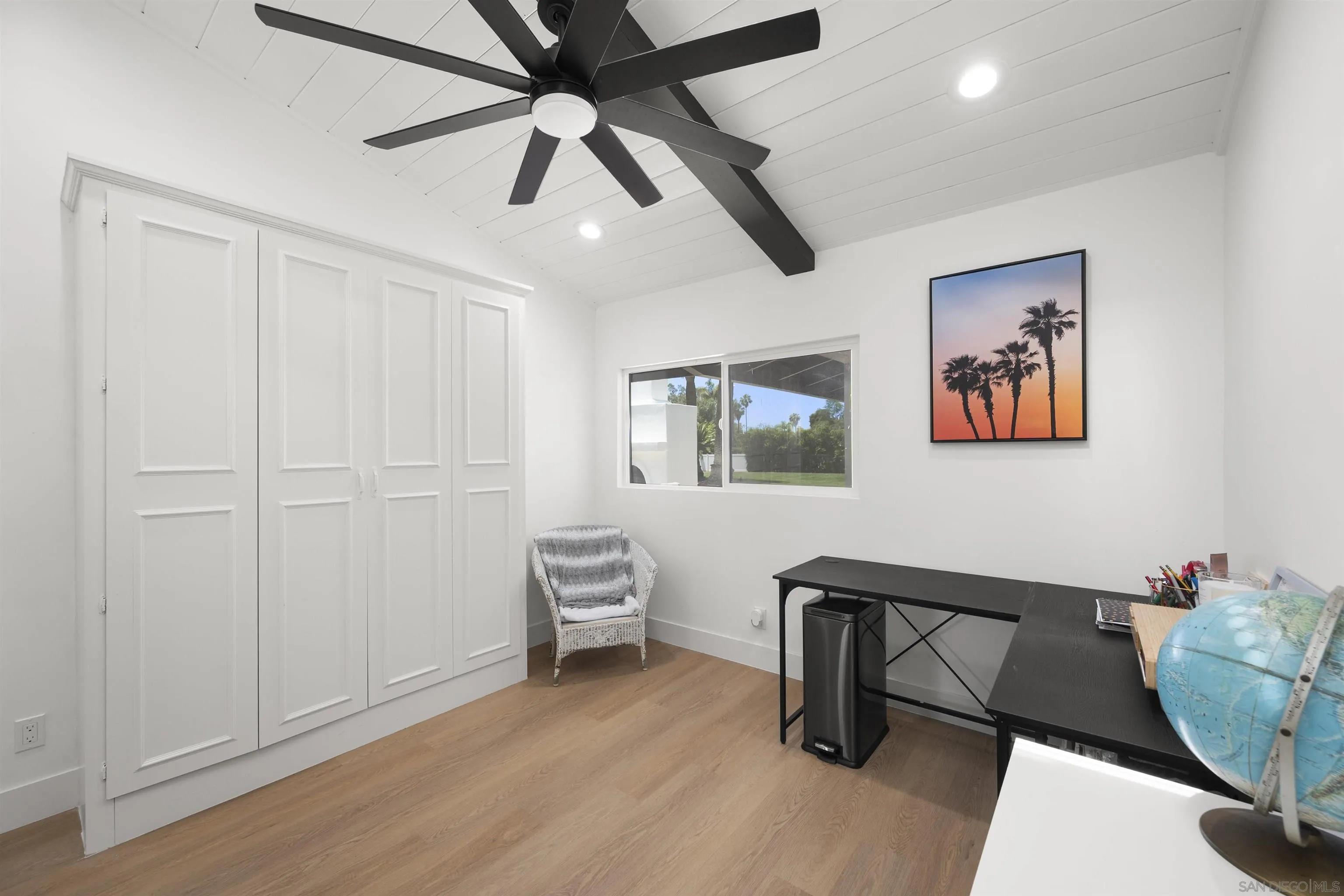 13367 Calle Colina Poway, CA 92064 - Photo 36 of 60 a workspace with wooden floor and a workspace