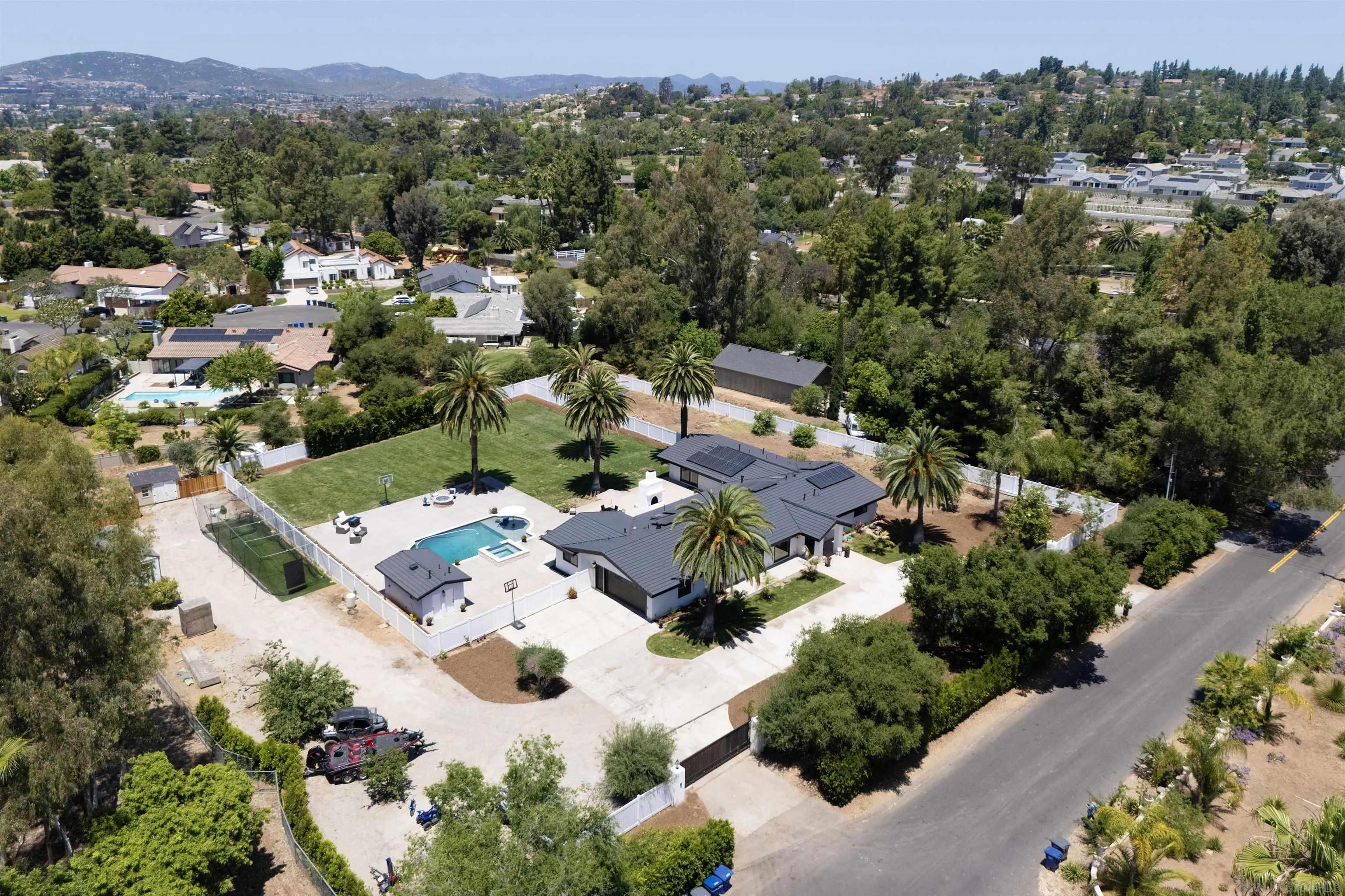 13367 Calle Colina Poway, CA 92064 - Photo 57 of 60 an aerial view of multiple house