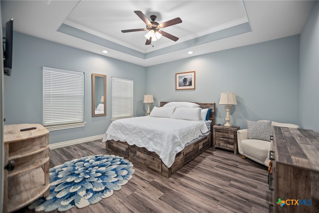 437 Bischoff Road Inez, TX 77968 - Photo 25 of 47 a bedroom with bed and a window