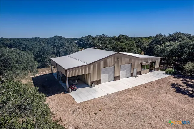 a view of a storage room