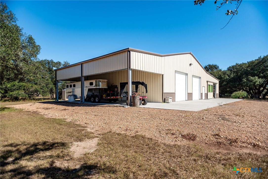 437 Bischoff Road Inez, TX 77968 - Photo 41 of 47 a view of a house with a yard