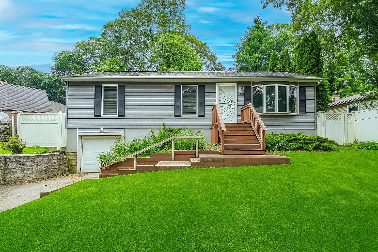14 Hampton Road Sound Beach, NY 11789 - Photo 1 of 1 a view of a house with a backyard