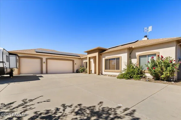 a view of a house with a outdoor space