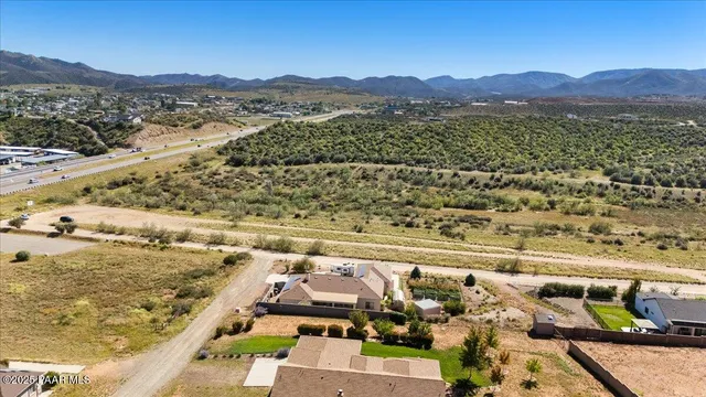 a view of a city with an ocean view
