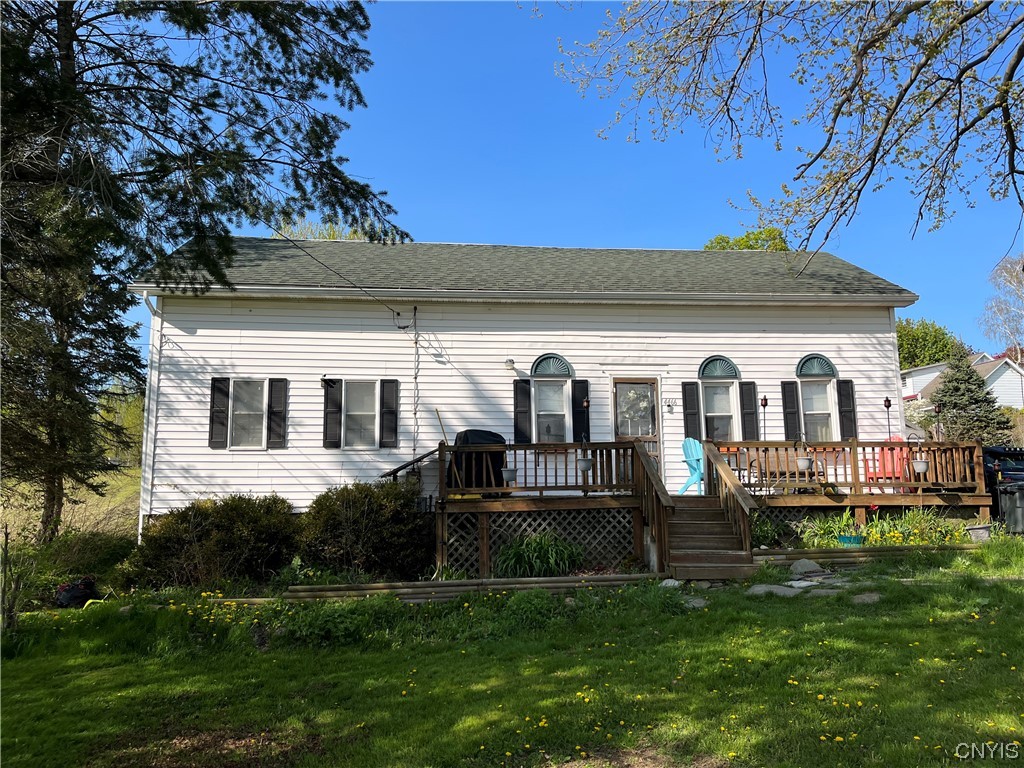 4466 County Rte 4 Scriba, NY 13126 - Photo 1 of 1 Big front deck