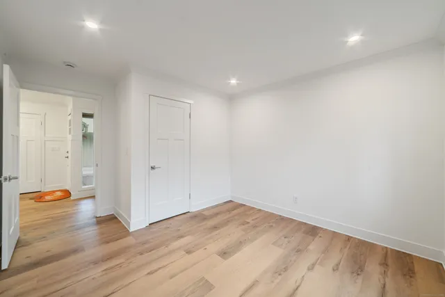 a view of empty room