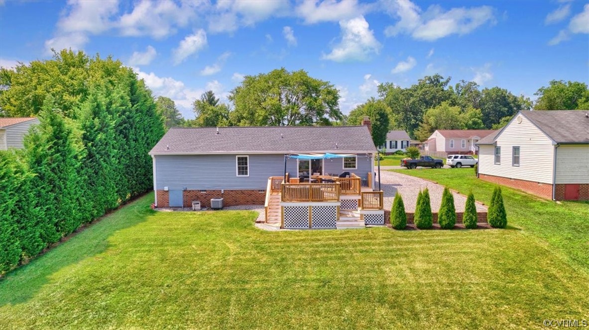 7719 Drexelbrook Road Chesterfield, VA 23832 - Photo 45 of 49 front view of a house with a big yard