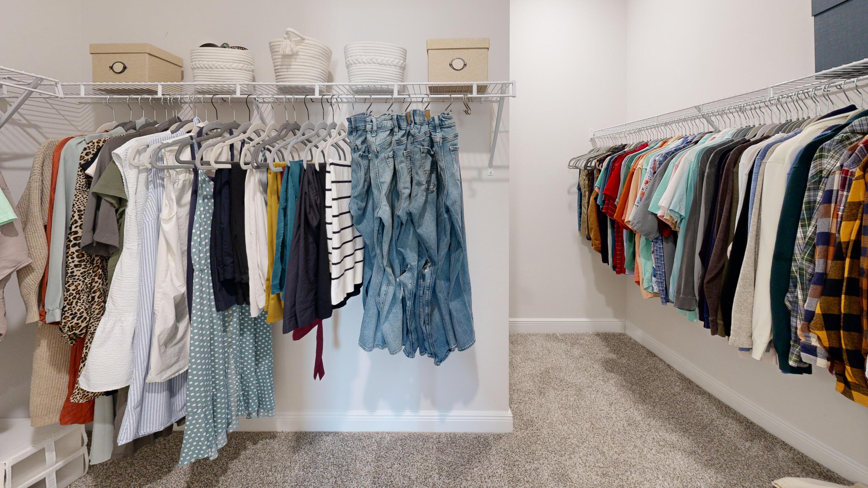 8130 Fir Tree Drive Milton, FL 32583 - Photo 8 of 17 a view of walk in closet with clothes and shoes