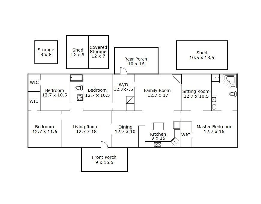 8401 South Creek Road Willow Spring, NC 27592 - Photo 24 of 24 a picture of a book and a sign on the wall