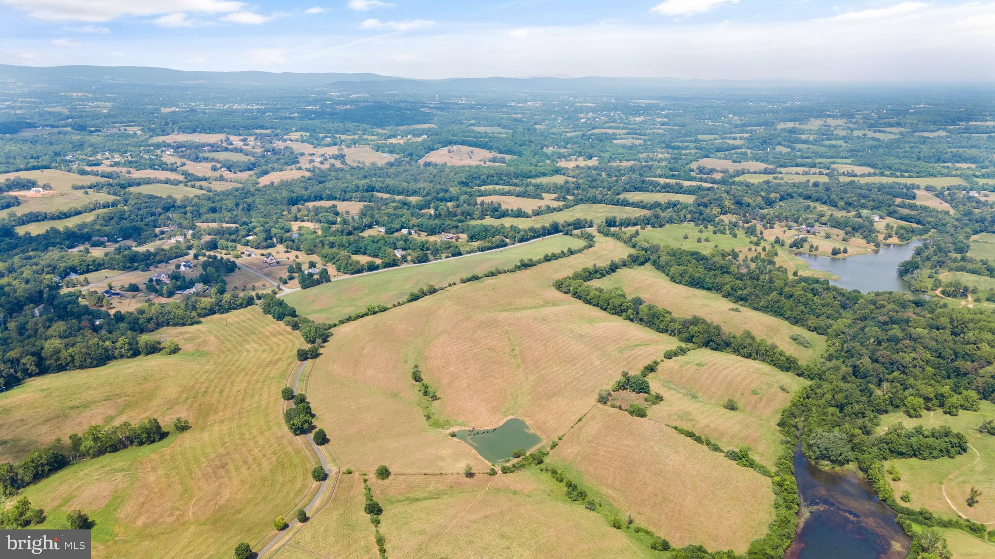 Shelburne Glebe Road Leesburg, VA 20175 - Photo 7 of 7 Aerial (right of driveway to far tree line)