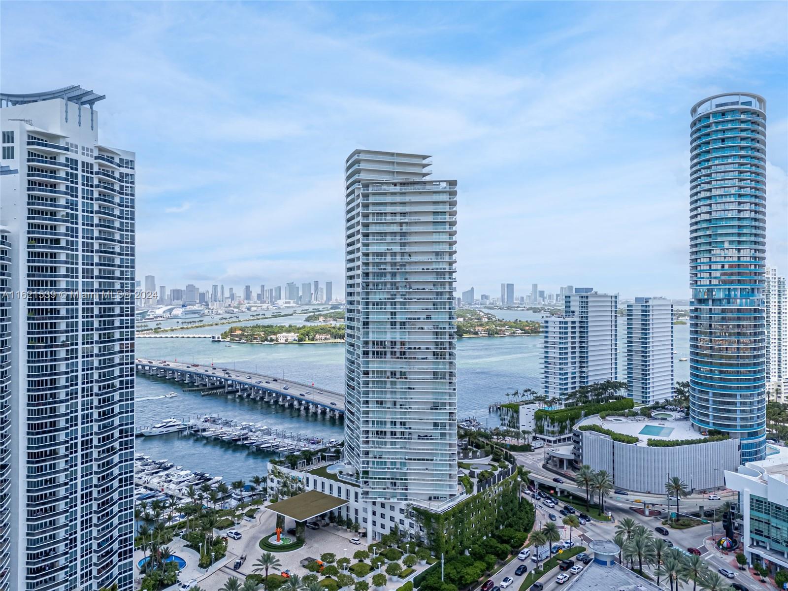 450 Alton Road, Unit 3106 Miami Beach, FL 33139 - Photo 37 of 40 a view of a city with tall buildings