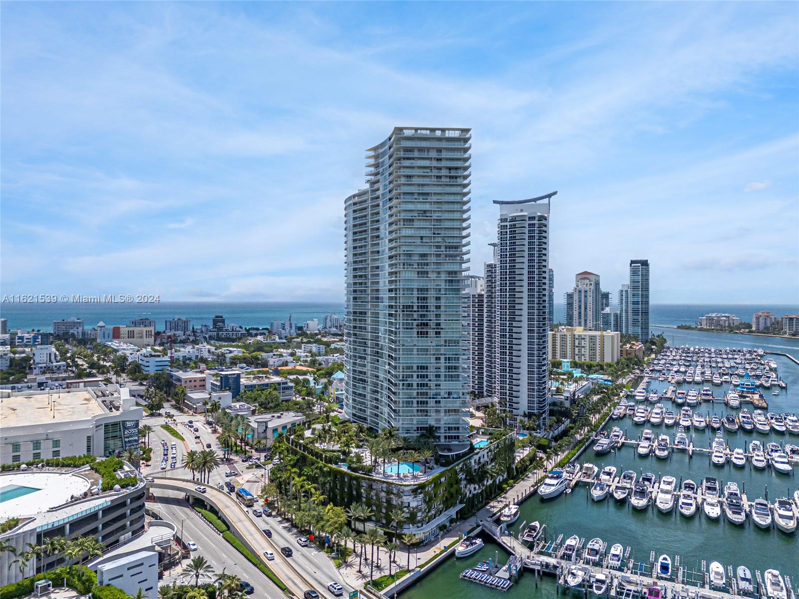 450 Alton Road, Unit 3106 Miami Beach, FL 33139 - Photo 40 of 40 a city view with tall buildings