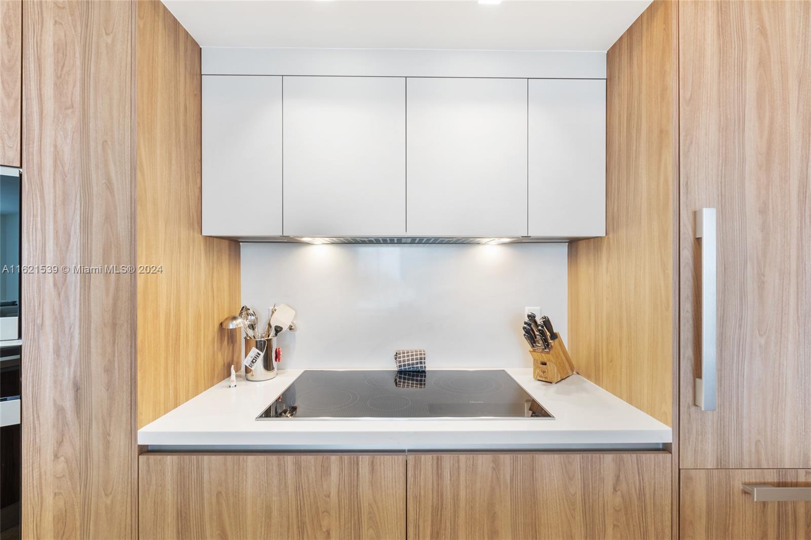 450 Alton Road, Unit 3106 Miami Beach, FL 33139 - Photo 5 of 40 a kitchen with a sink a cabinets and window