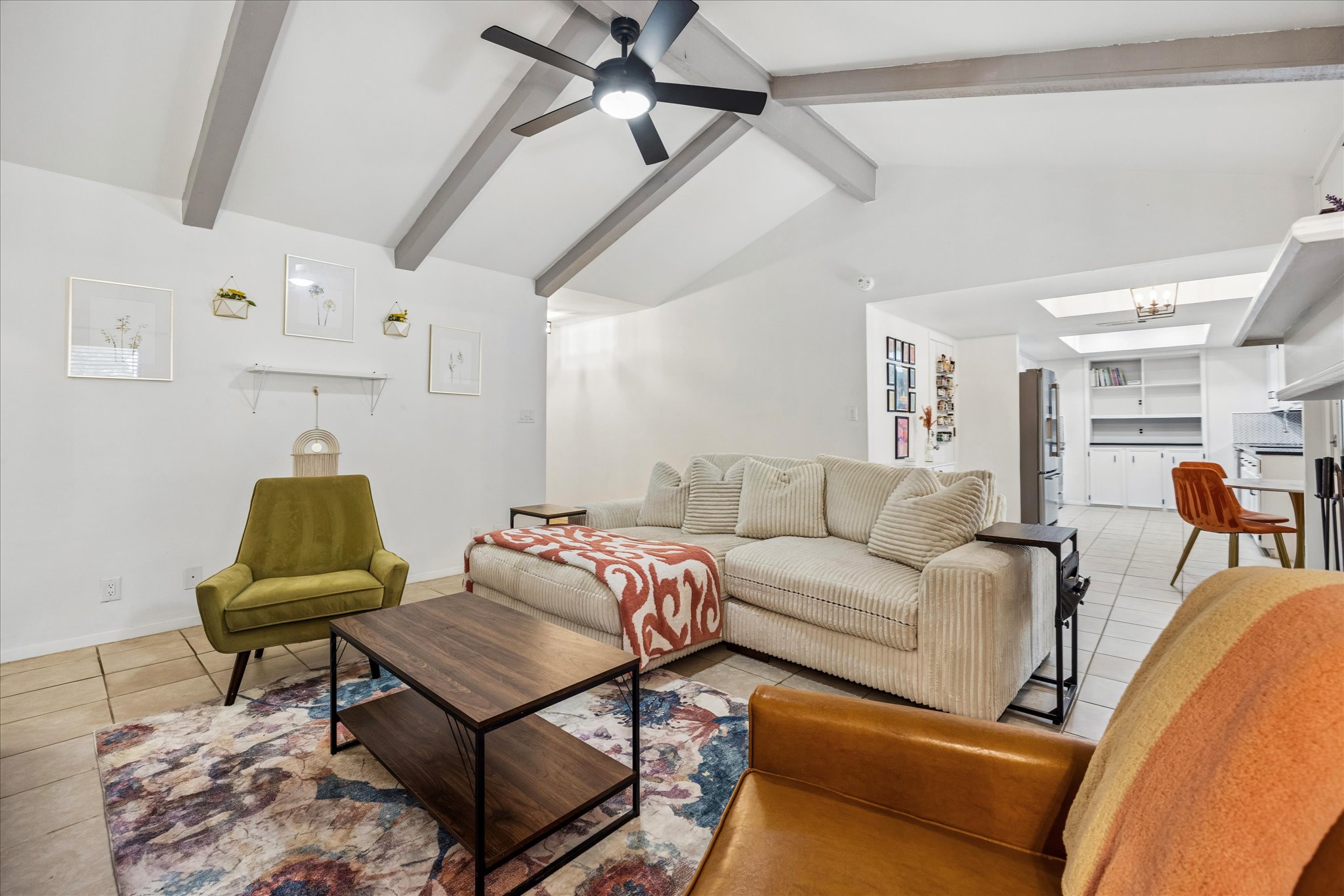 908 Riddlewood Drive Austin, TX 78753 - Photo 6 of 21 Living room with high ceilings