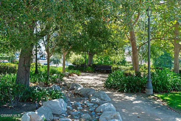 a view of backyard with green space