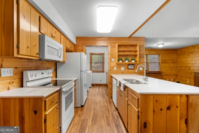 a view of front door