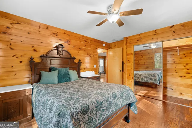 an aerial view of forest