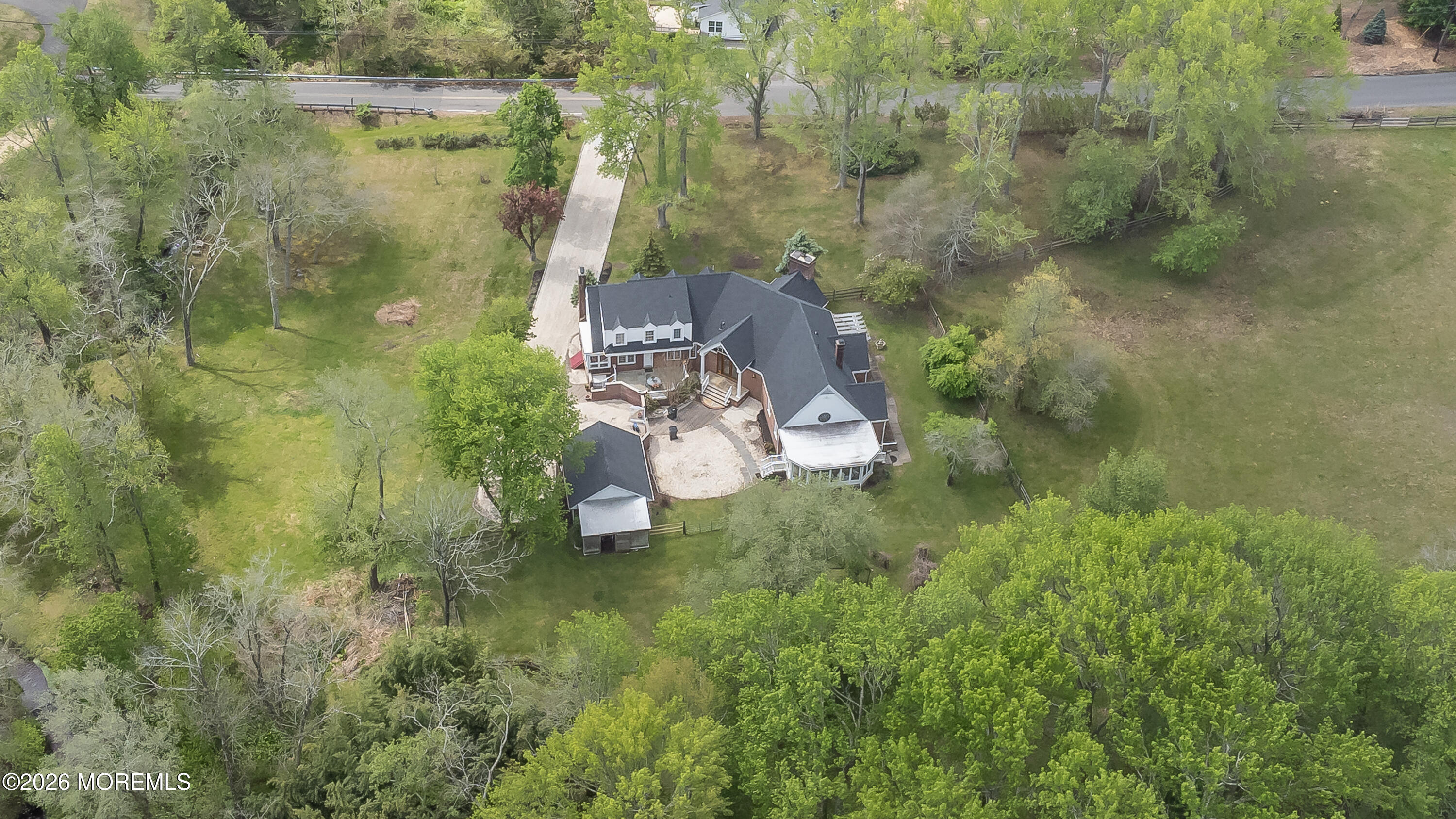 187 Hockhockson Road Colts Neck, NJ 07722 - Photo 54 of 55 a view of a lake view