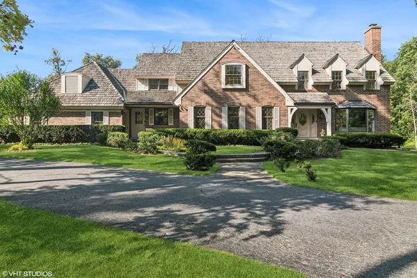 front view of house with a yard