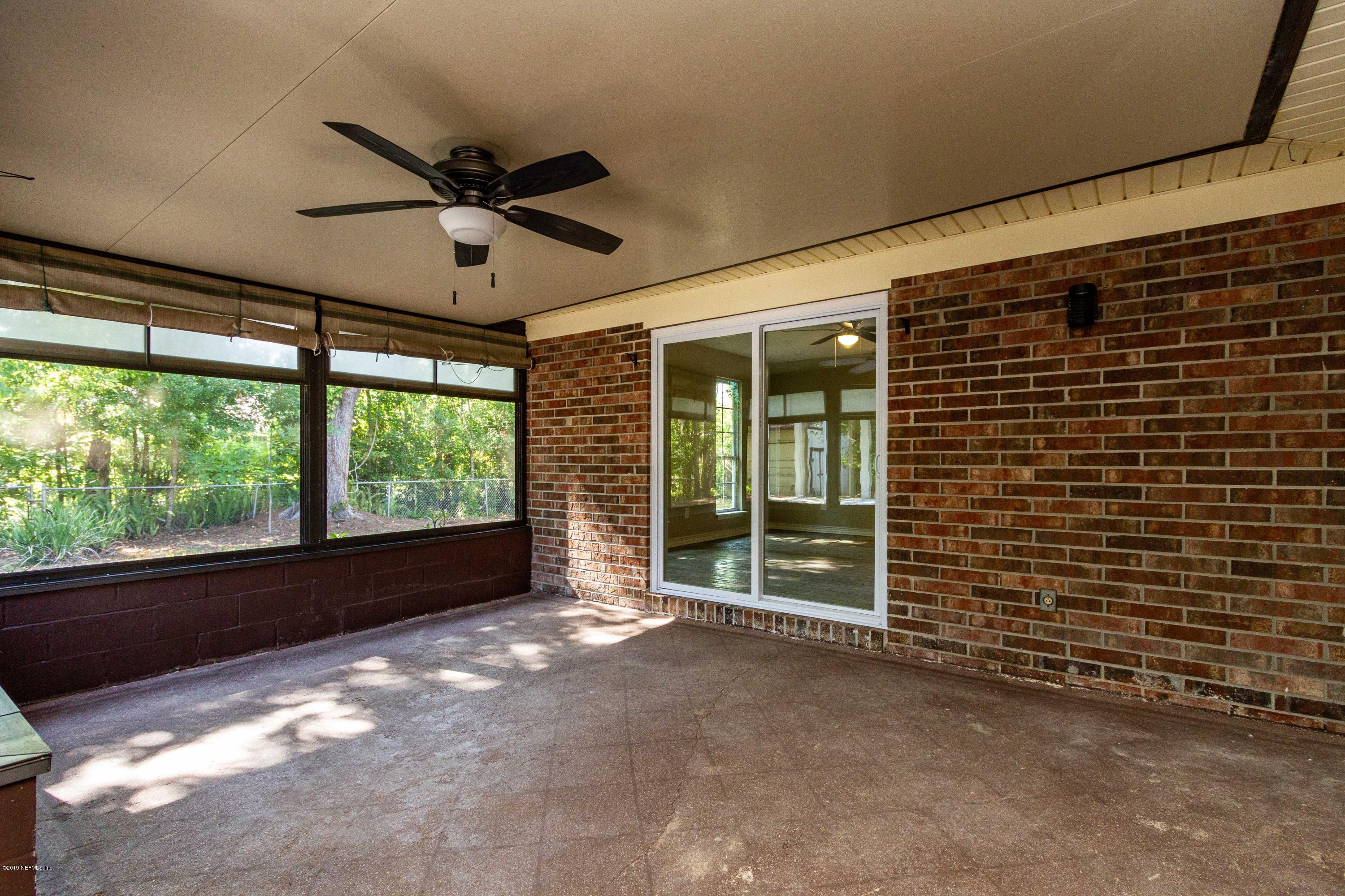 3153 Creighton Landing Road Fleming Island, FL 32003 - Photo 49 of 56 Screened Lanai View 2