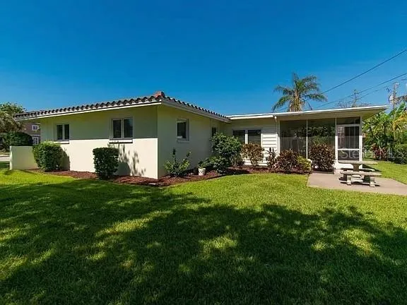 a view of front door