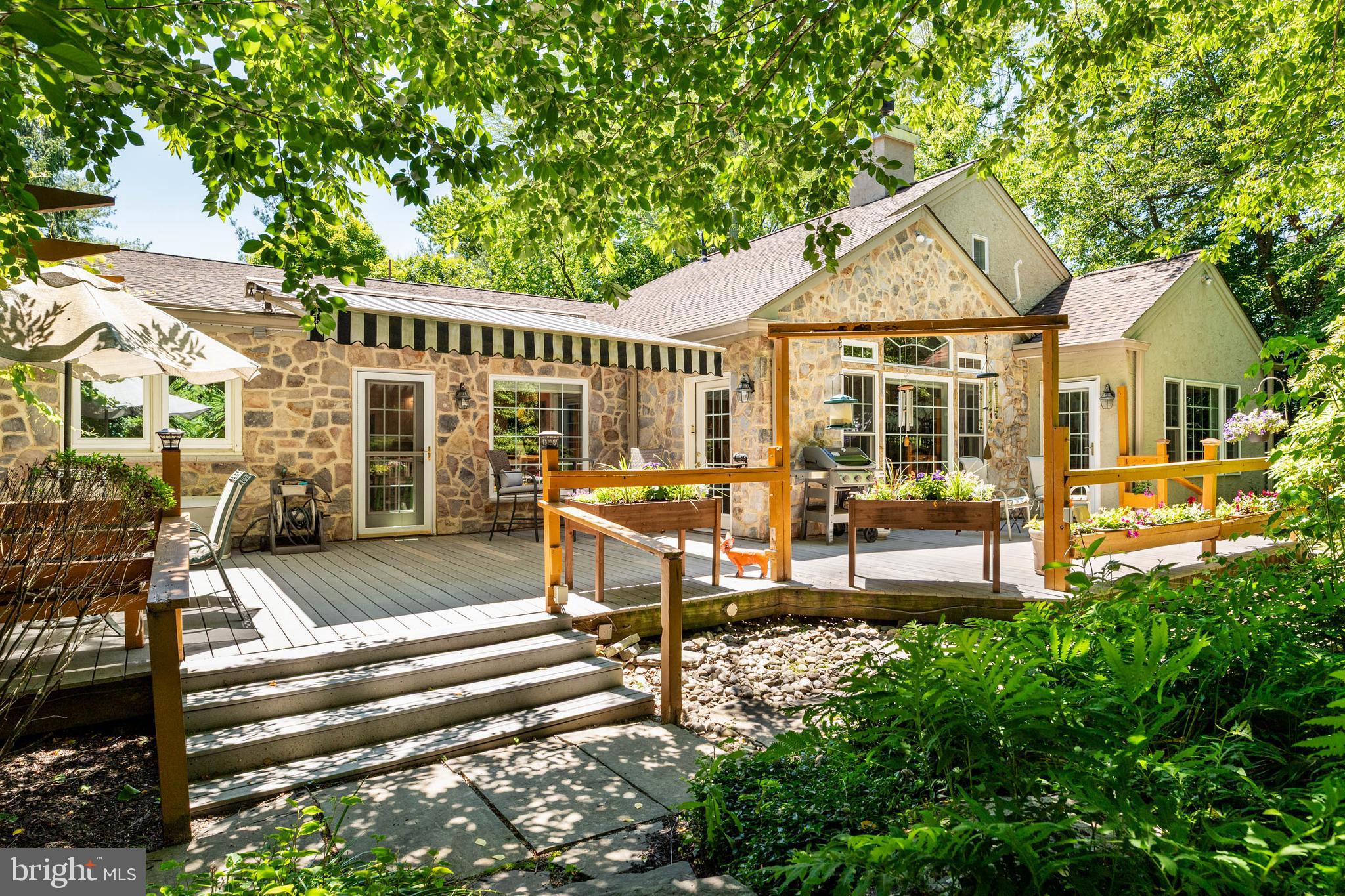 223 Upper Gulph Road Wayne, PA 19087 - Photo 45 of 56 Rear Porch